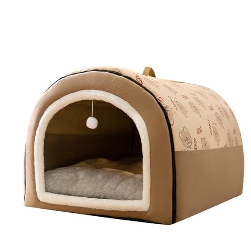 Hermosiey Winter-Hundezwinger, Warme Hundehütte, Matte, Abnehmbar, Waschbar, Hundebett, Nest, Tiefschlafzelt für Mittelgroße und Große Hunde, Haus S Hermosiey Winter-Hundezwinger, Warme Hundehütte, Matte, Abnehmbar, Waschbar, Hundebett, Nest, Tiefschlafzelt für Mittelgroße und Große Hunde, Haus S von Hermosiey