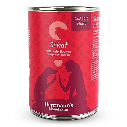 Herrmann's - Classic Schaf mit Haferflocken - 12 x 400g - Nassfutter - Hundefutter Herrmann's - Classic Schaf mit Haferflocken - 12 x 400g - Nassfutter - Hundefutter von Herrmann's