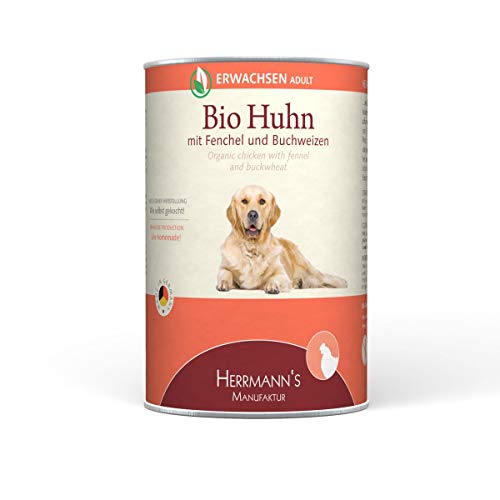 Herrmann's | Erwachsen Bio-Huhn | 12 x 400 g von Herrmann's