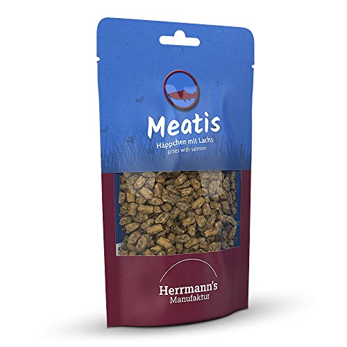 Meatis Lachs mit Millet, 80 g von Wolfsblut