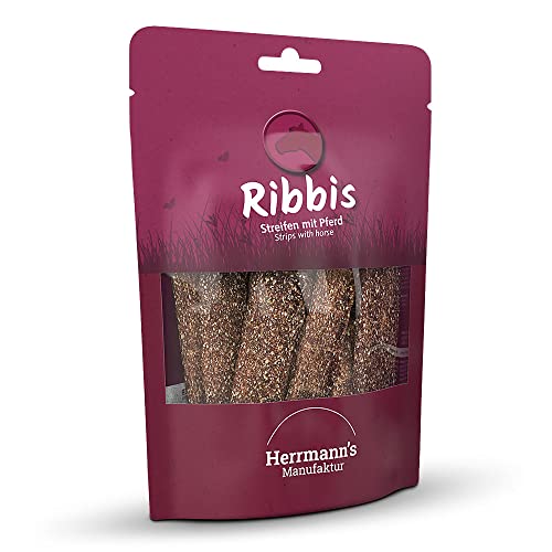 Herrmann's - Ribbis Pferd - 6 x 80g - Snacks - Hundefutter von Herrmann's