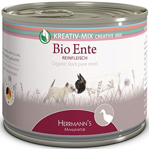 Herrmanns Bio Ente 100 Prozent, 12er Pack (12 x 200 g) von Herrmanns