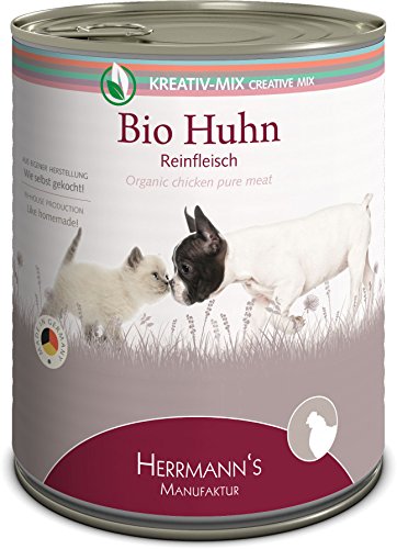 Herrmanns Bio Huhn 100 Prozent, 6er Pack (6 x 800 g) von Herrmanns
