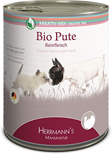 Herrmanns Bio Pute 100 Prozent, 6er Pack (6 x 800 g) von Herrmann's