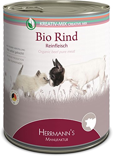 Herrmanns Bio Rind 100 Prozent, 6er Pack (6 x 800 g) von Herrmanns