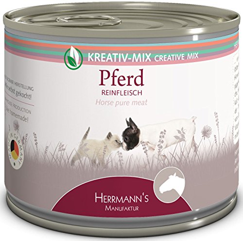 Herrmanns Pferd 100 Prozent, 12er Pack (12 x 200 g) von Herrmann's