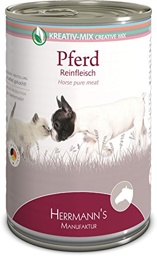 Herrmanns Pferd 100 Prozent, 12er Pack (12 x 400 g) von Herrmanns