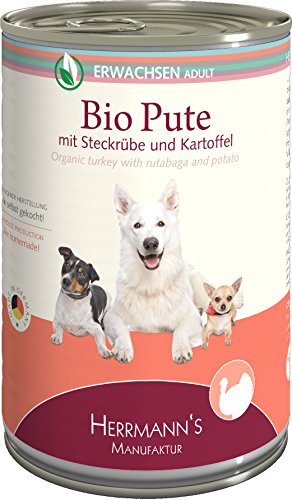 Herrmanns Pute mit Steckrüben und Kartoffeln, 12er Pack (12 x 400 g) von Herrmann's