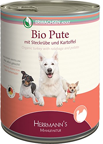 Herrmanns Pute mit Steckrüben und Kartoffeln, 6er Pack (6 x 800 g) von Herrmanns