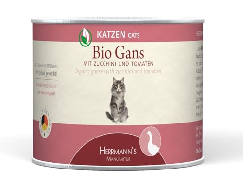 Herrmann's Katze Bio Gans 200 g von Herrmanns Manufaktur
