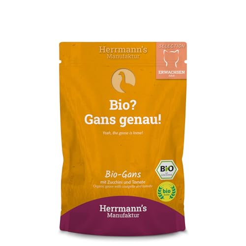 Herrmann´s Manufaktur Selection Bio Gans mit Zucchini und Tomate (20x100g) von Herrmanns Manufaktur