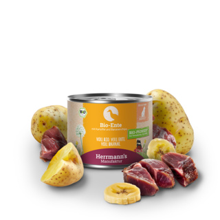 Herrmann's | Bio Ente mit Kartoffeln & Banane | Selection Adult | 60 x 200 g von Herrmanns