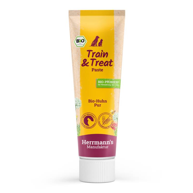 Herrmann's | Bio-Huhn | Train & Treat Paste | 12 x 75 g Herrmann's | Bio-Huhn | Train & Treat Paste | 12 x 75 g von Herrmanns
