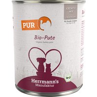 Herrmann's Bio-Reinfleisch 6 x 800 g - Bio-Pute von Herrmanns