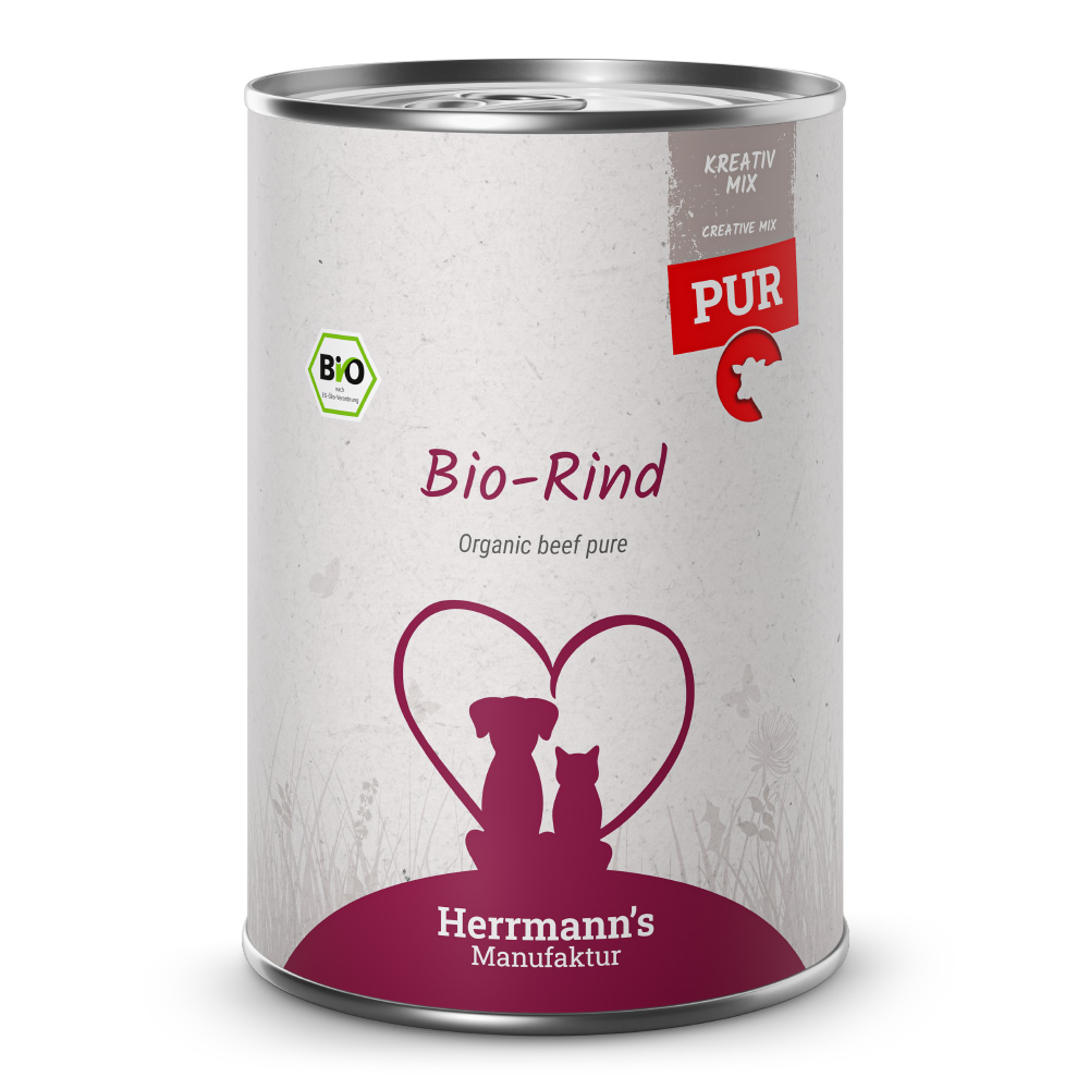 Herrmann's | Bio Rind Reinfleisch | Kreativ-Mix | 30 x 400 g von Herrmanns