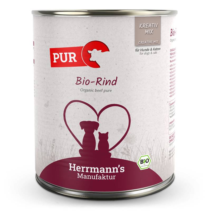 Herrmann's | Bio Rind Reinfleisch | Kreativ-Mix | 30 x 800 g von Herrmanns