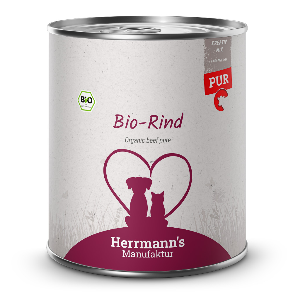 Herrmann's | Bio Rind Reinfleisch | Kreativ-Mix | 6 x 800 g von Herrmanns