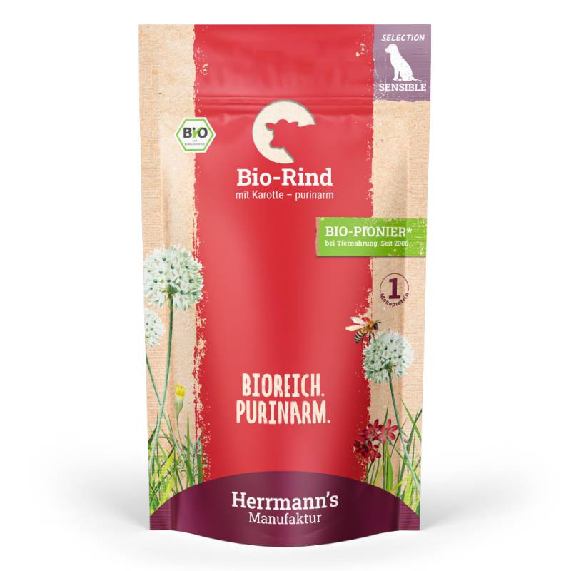 Herrmann's | Bio Rind mit Karotten - purinarm | Selection Sensible | 14 x 150 g von Herrmanns