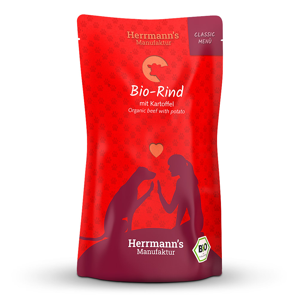 Herrmann's | Bio-Rind mit Kartoffeln | Classic | 12 x 130 g Herrmann's | Bio-Rind mit Kartoffeln | Classic | 12 x 130 g von Herrmanns