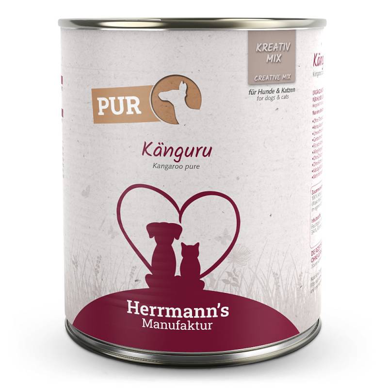 Herrmann's | Känguru Reinfleisch | Kreativ-Mix | 30 x 800 g von Herrmanns