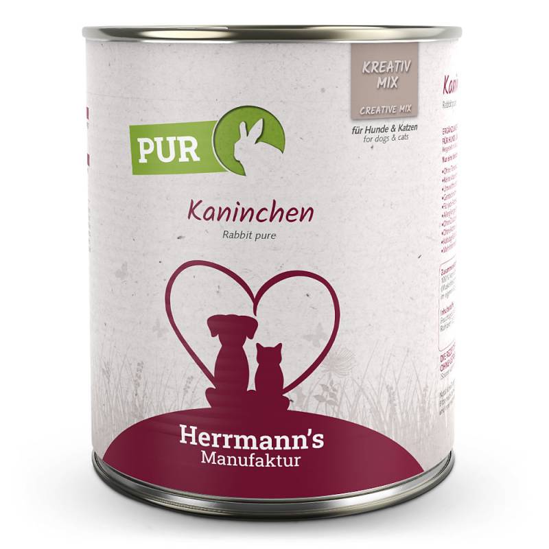 Herrmann's | Kaninchen Reinfleisch | Kreativ-Mix | 30 x 800 g von Herrmanns