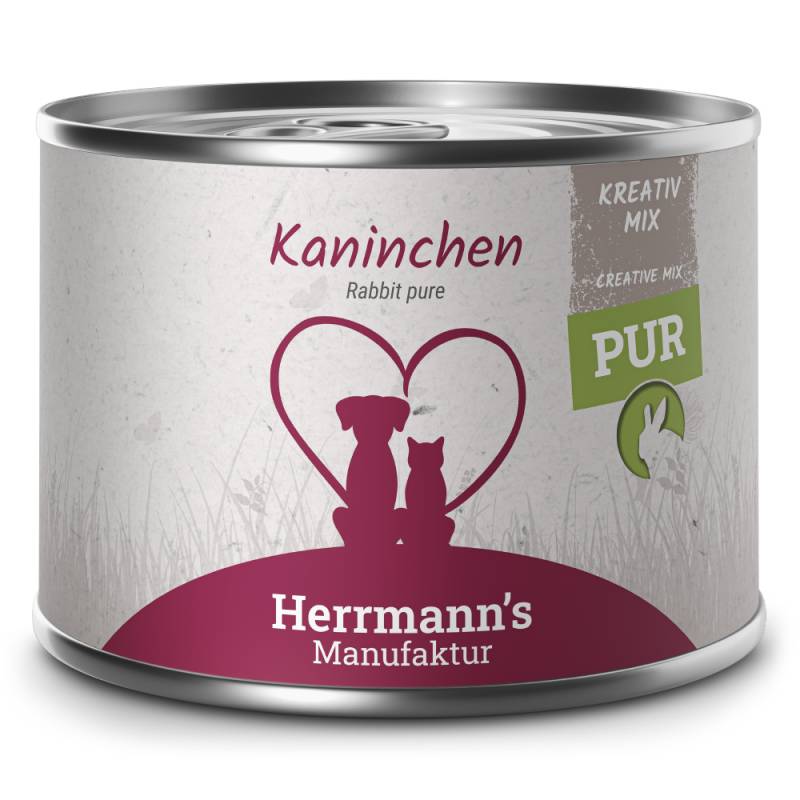 Herrmann's | Kaninchen Reinfleisch | Kreativ-Mix | 60 x 200 g von Herrmanns