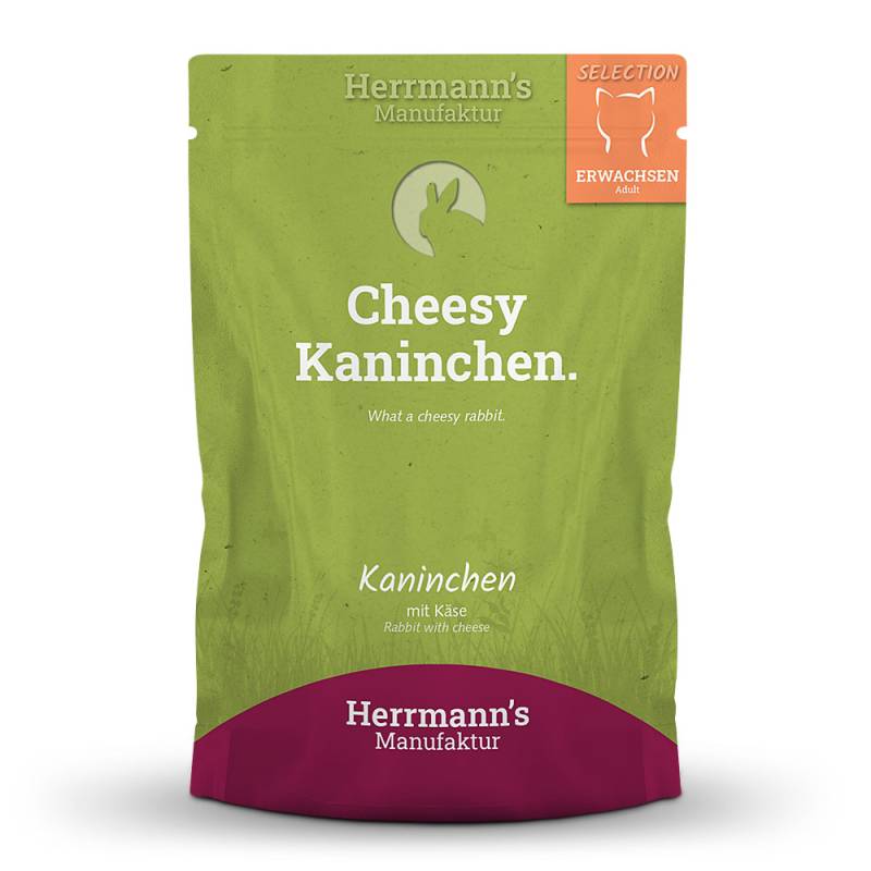 Herrmann's | Kaninchen und Käse | Selection Adult | 12 x 100 g von Herrmanns