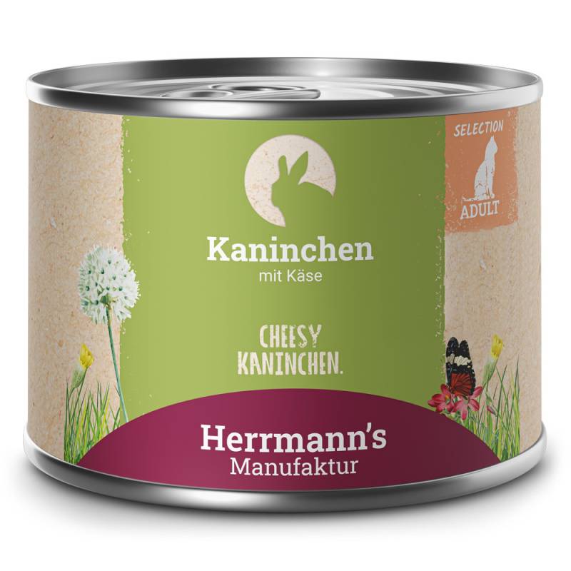 Herrmann's | Kaninchen und Käse | Selection Adult | 12 x 200 g von Herrmanns