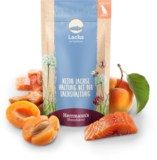 Herrmann's | Lachs mit Aprikose | Selection Adult | 70 x 150 g von Herrmanns