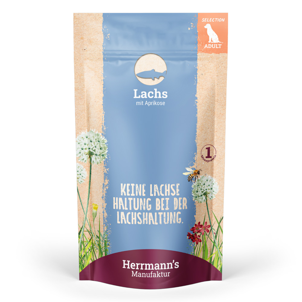 Herrmann's | Lachs mit Aprikose | Selection Adult | 70 x 150 g von Herrmanns
