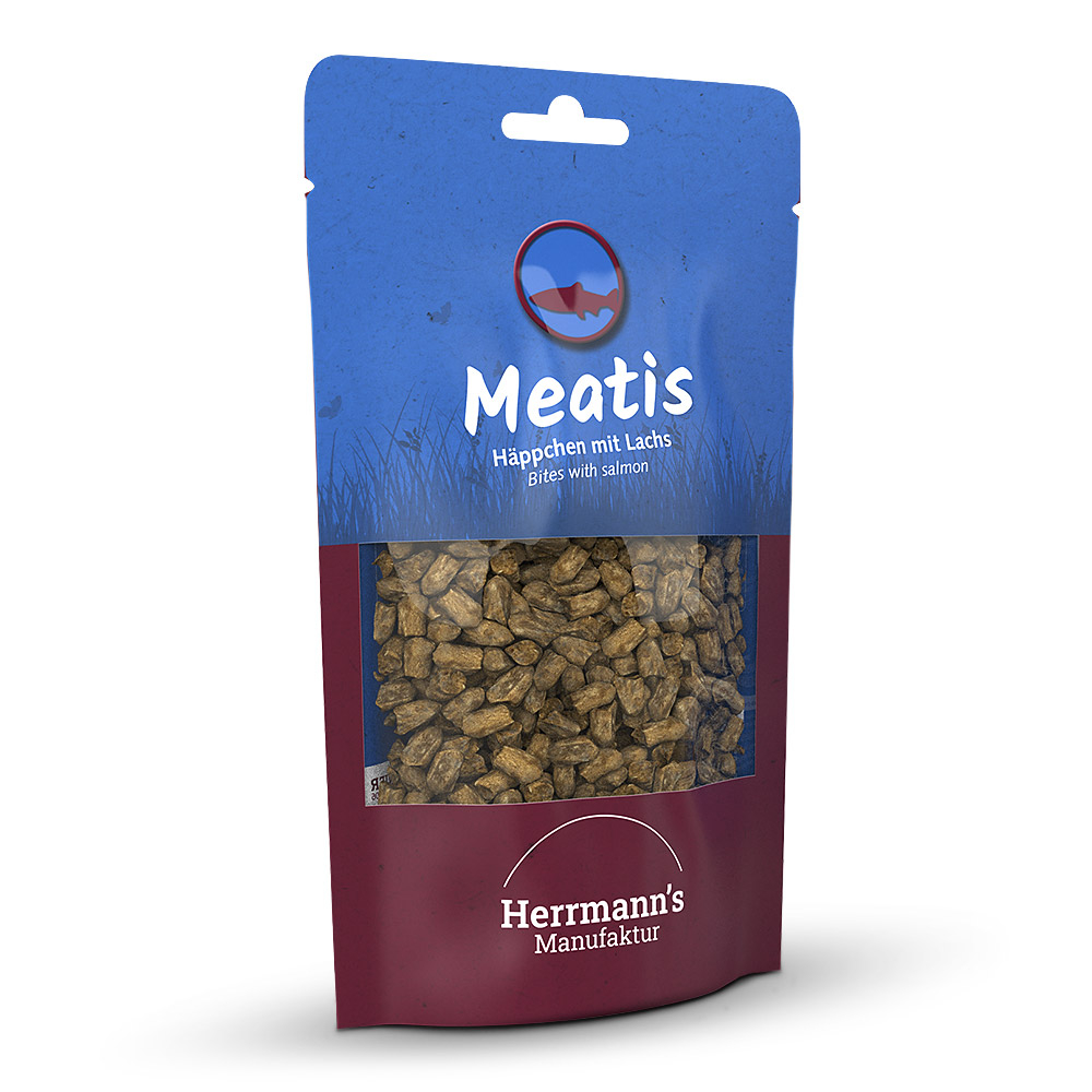Herrmann's | Lachs mit Hirse | Meatis | 6 x 80 g Herrmann's | Lachs mit Hirse | Meatis | 6 x 80 g von Herrmanns