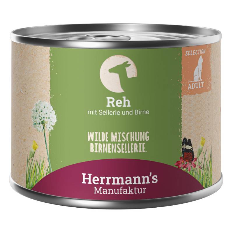 Herrmann's | Reh mit Sellerie und Birne | Selection Adult | 60 x 200 g von Herrmanns
