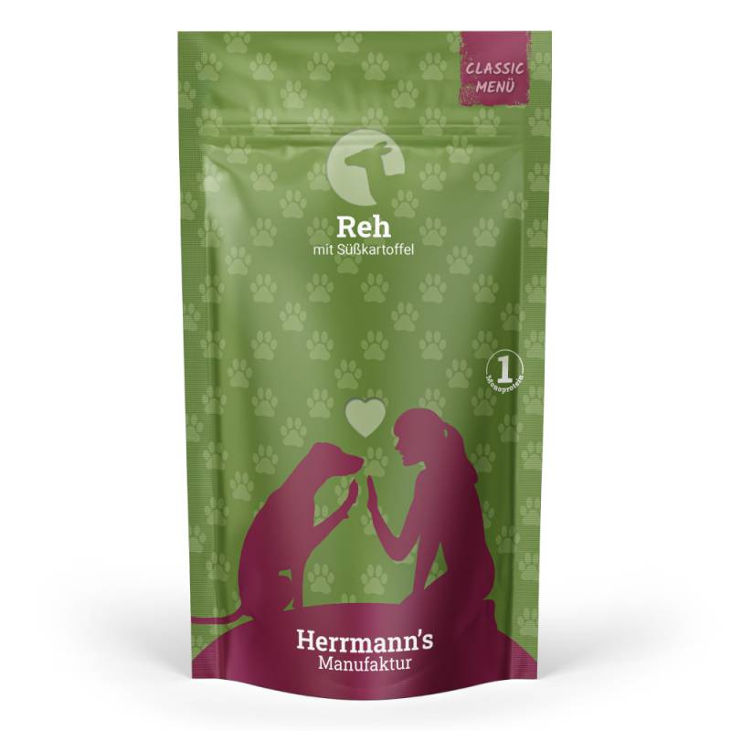 Herrmann's | Reh mit Süßkartoffeln | Classic | 10 x 130 g von Herrmanns