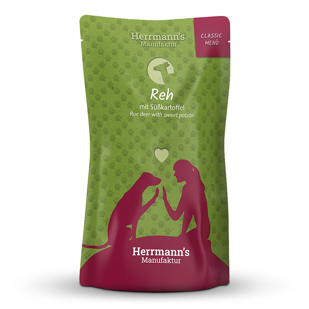 Herrmann's | Reh mit Süßkartoffeln | Classic | 10 x 130 g Herrmann's | Reh mit Süßkartoffeln | Classic | 10 x 130 g von Herrmanns