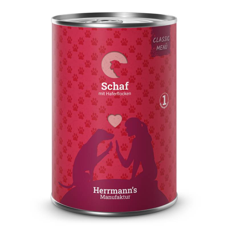Herrmann's | Schaf mit Haferflocken | Classic | 30 x 400 g von Herrmanns