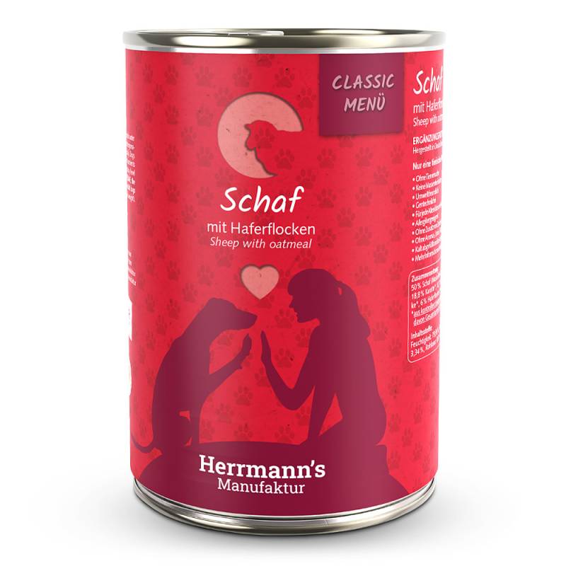 Herrmann's | Schaf mit Haferflocken | Classic | 30 x 400 g von Herrmanns