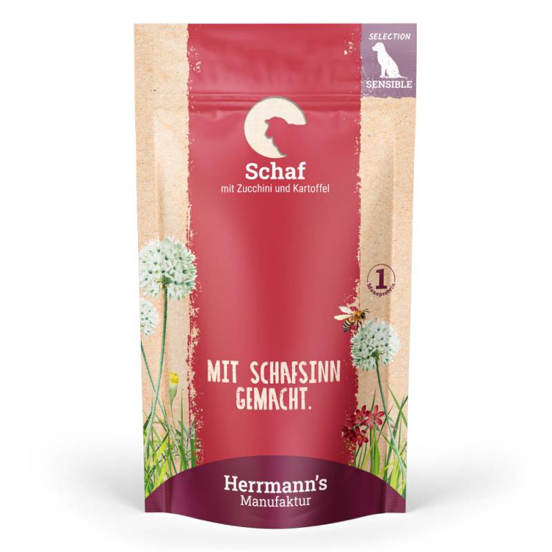 Herrmann's | Schaf mit Zucchini und Kartoffeln | Selection Sensible | 14 x 150 g von Herrmanns