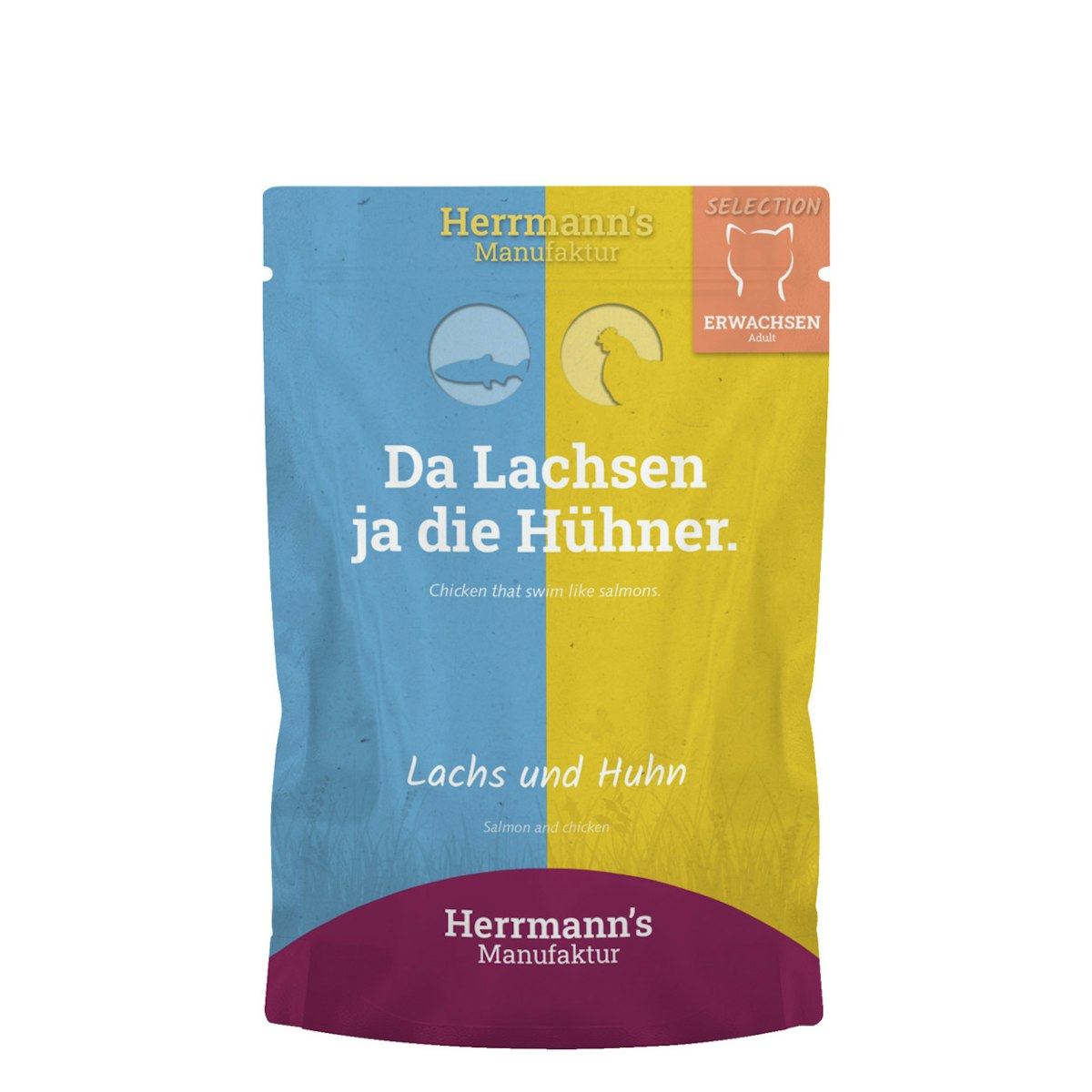Herrmann's Seletion Adult 100 Gramm Katzennassfutter von Herrmanns