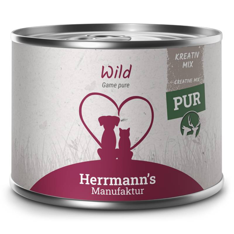 Herrmann's | Wild Reinfleisch | Kreativ-Mix | 60 x 200 g von Herrmanns