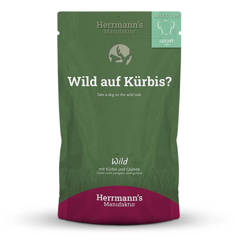 Herrmann's | Wild mit Kürbis und Quinoa | Selection Light | 14 x 150 g von Herrmanns