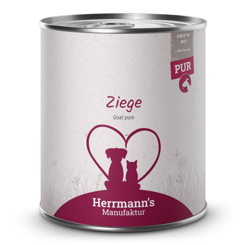Herrmann's | Ziege Reinfleisch | Kreativ-Mix | 30 x 800 g von Herrmanns