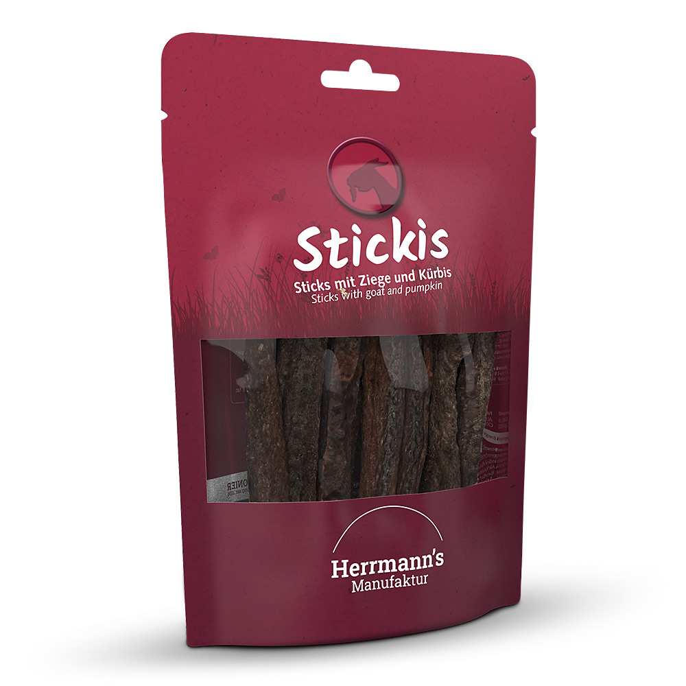 Herrmann's | Ziege mit Kürbis | Stickis | 80 g Herrmann's | Ziege mit Kürbis | Stickis | 80 g von Herrmanns