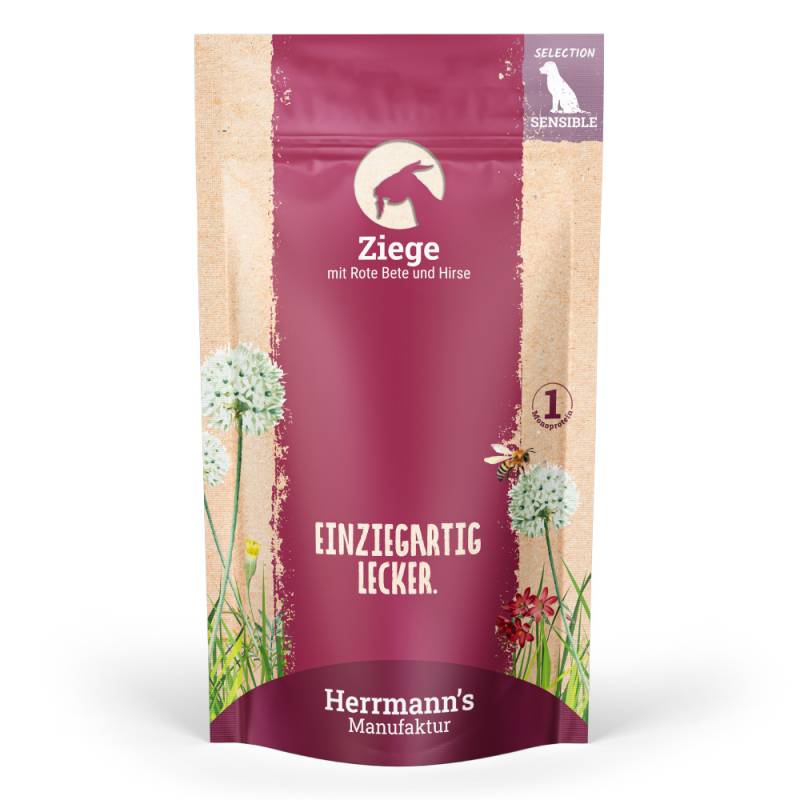 Herrmann's | Ziege mit rote Beete und Hirse | Selection Sensible | 70 x 150 g von Herrmanns