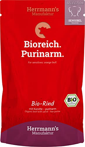 Herrmanns Bio Hundefutter Rind mit Karotten, 100 g Herrmanns Bio Hundefutter Rind mit Karotten, 100 g von Herrmanns