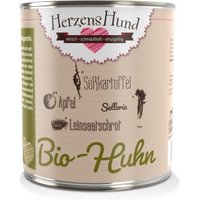 HerzensHund Adult 6x800g Bio Huhn HerzensHund Adult 6x800g Bio Huhn von HerzensHund