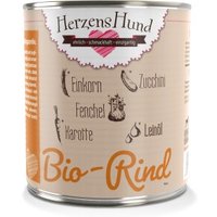 HerzensHund Adult 6x800g Bio Rind HerzensHund Adult 6x800g Bio Rind von HerzensHund