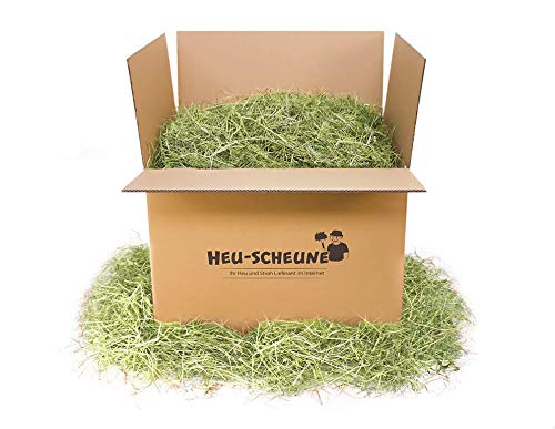 Heu 2. Schnitt 5kg Grummet Heu-Scheune® Futter Kaninchen Meerschweinchen Hase von Heu-Scheune.de