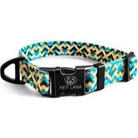 Hey Lana Halsband – Kunterbunt – stufenlos verstellbar mit Metallschließe Gr. L-XL von Hey Lana