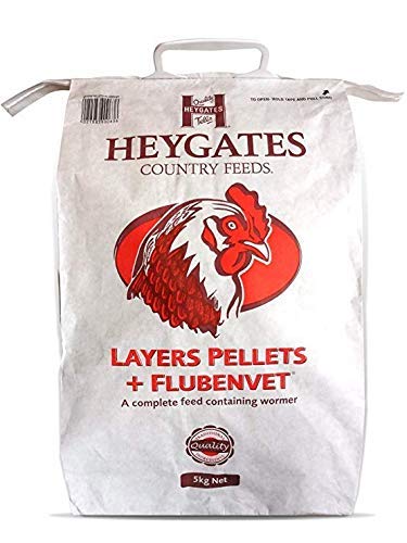 Heygates Schichten Pellets + Flubenvet 5 oder 20 kg (5 kg) von Heygates