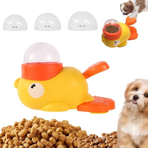 2-in-1 Interactive Dog Puzzle Toy & Slow Feeder,Dog Treat Dispenser Toy,Slow Feeder Dog Bowls,Anti-Gulping Duck-Shaped Treat Dispenser for Healthy Eating & IQ Training 2-in-1 Interactive Dog Puzzle Toy & Slow Feeder,Dog Treat Dispenser Toy,Slow Feeder Dog Bowls,Anti-Gulping Duck-Shaped Treat Dispenser for Healthy Eating & IQ Training von Heyhaho